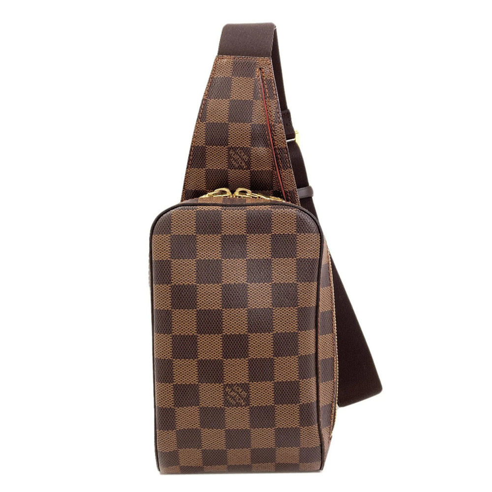 LOUIS VUITTON Brown Damier Canvas Hobo Bag